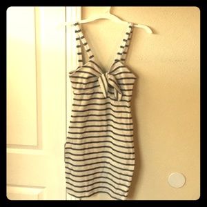 Cute off white and black Mini dress!